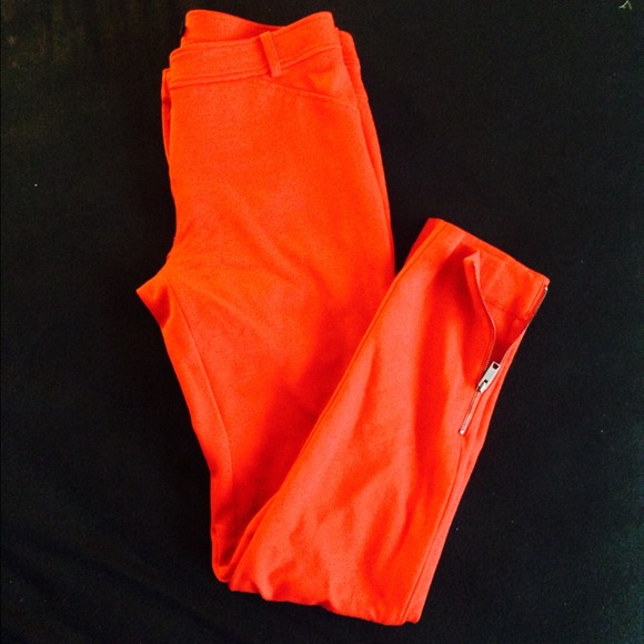 DKNY Ponte Ankle Zip Pants