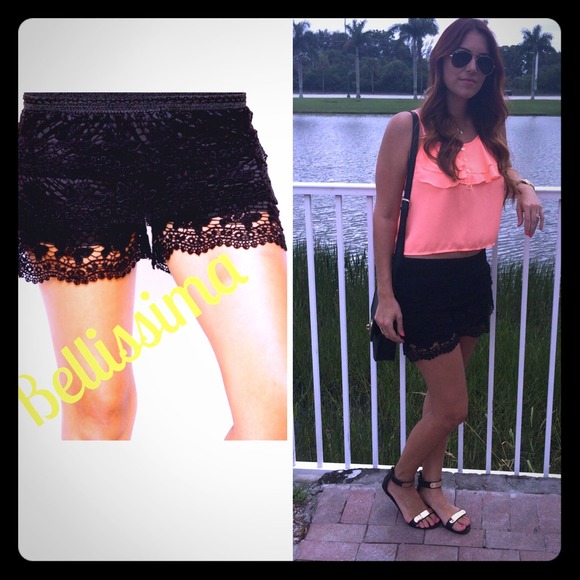 Other - ️SOLD ❌✨Crochet Lace Layered Shorts ✨