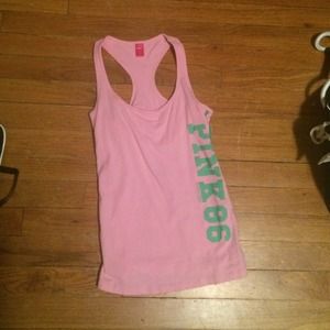 Super cute Victoria Secret Pink workout top!