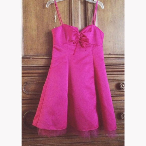 Pink dress!