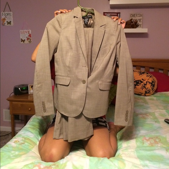 Tan Suit