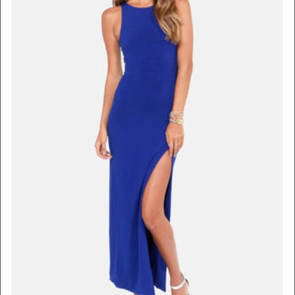 Reduced! Boho glam blue dress