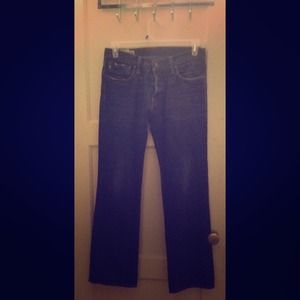 Nice Abercrombie & Fitch boot legged jeans