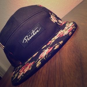 Primitive leather SnapBack hat