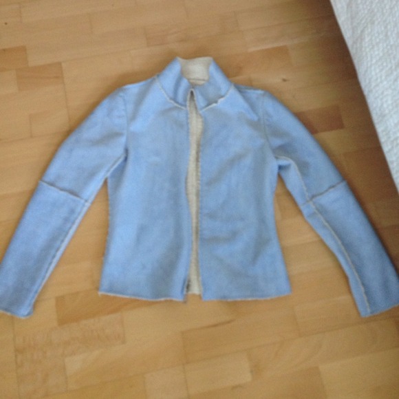 VELVET Faux Suede & Shearling Jacket