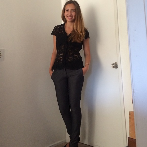 BCBG Grey Slacks