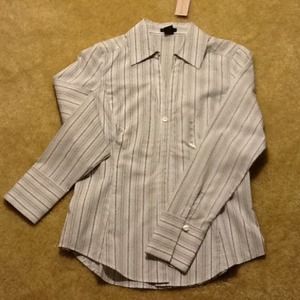 Brand new Ann Taylor stripes shirt