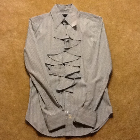 Brand new Ralph Lauren blue stripes shirt