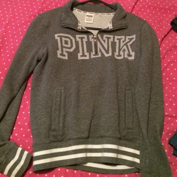 PINK half zip
