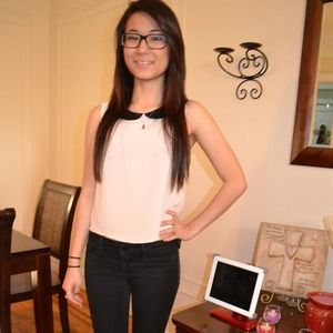 Reduced! Peter Pan collared blouse