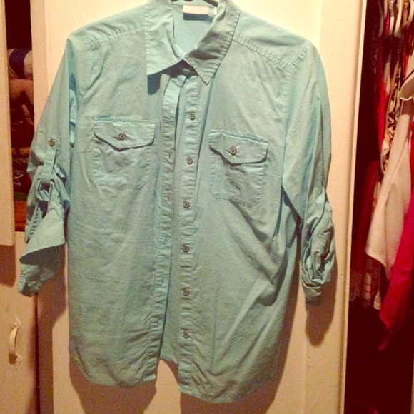 A New York & company shirt