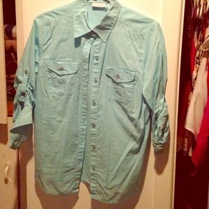 A New York & company shirt