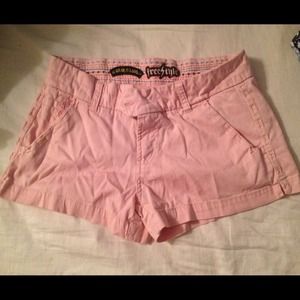 Light pink shorts size medium