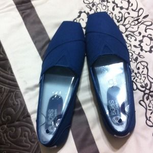 Navy Bob shoes