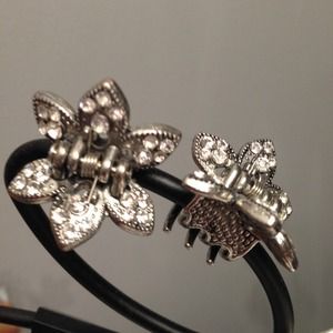 Bling hair clips