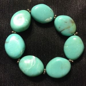 Turquoise bracelet (faux turquoise)
