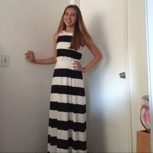 Striped Maxi dress
