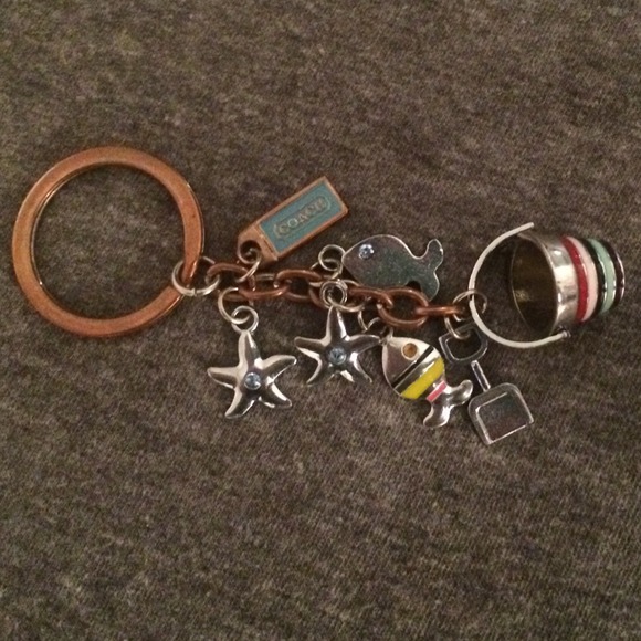Coach Nautical Key Chain