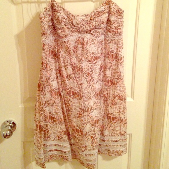 Ann Taylor Loft tea length sun dress