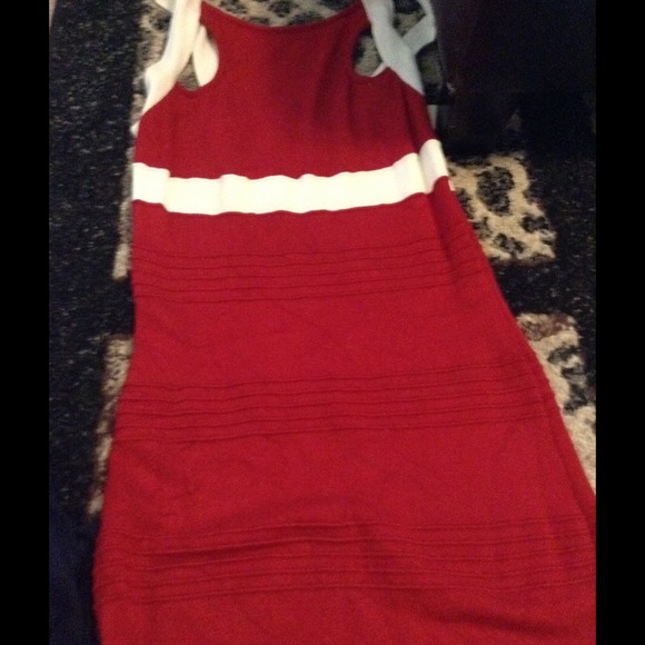 Red bandage dress. Very sexy