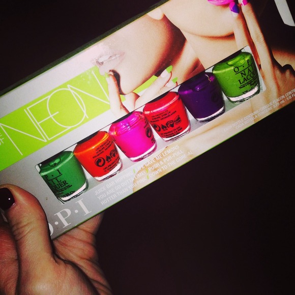 OPI Neon Mini Bottles
