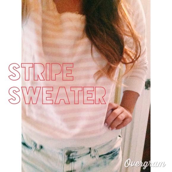 American Eagle Striped Sweater