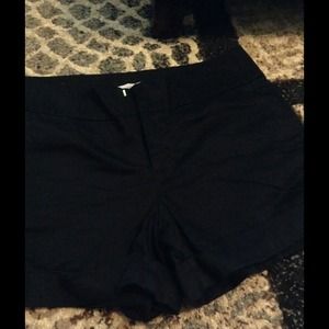 Mid rise black old navy shorts