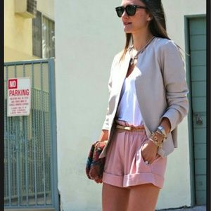 Rose high waisted trouser shorts **negotiable**