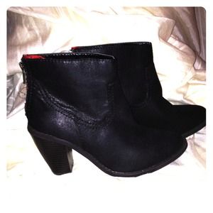 Black Booties. NWOT