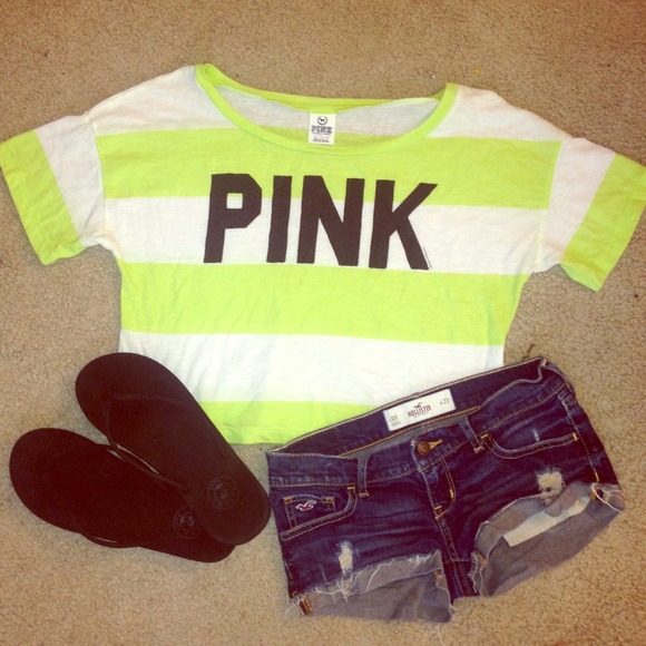 Bundle!(: PINK Crop Top