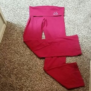 Hollister long pink pants