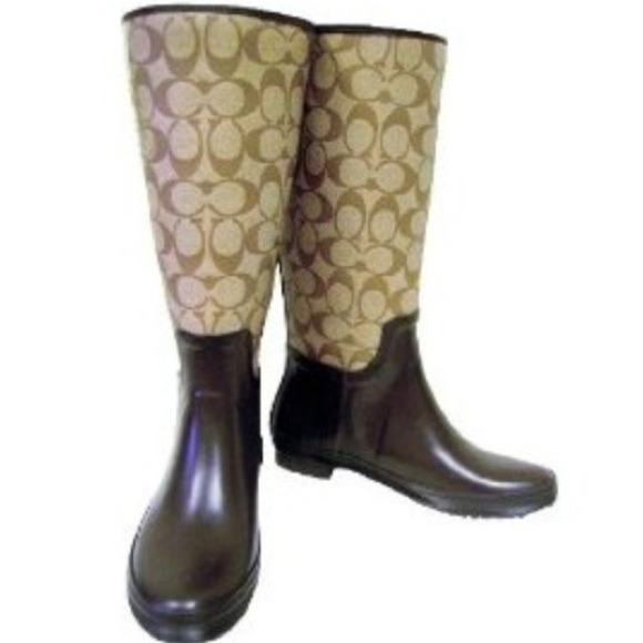 Coach Shoes - Authentic Coach rain boots