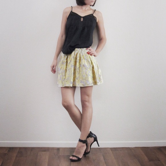Abercrombie & Fitch Golden Skirt