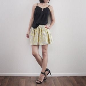 Abercrombie & Fitch Golden Skirt