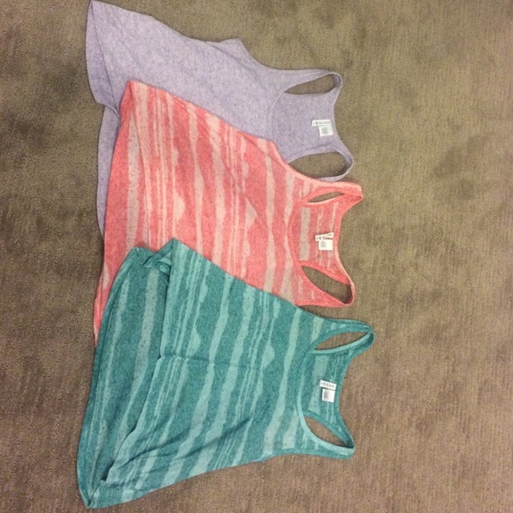 Three Pacsun loose tanks