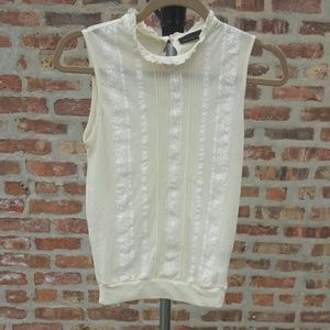 Sleeveless Lace Top