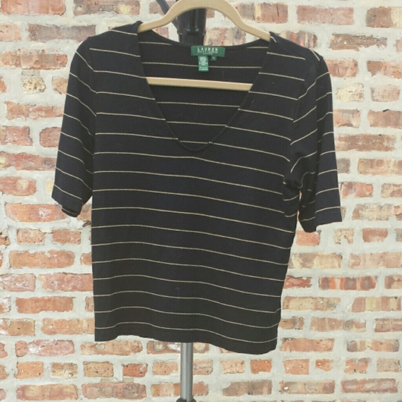 Striped Casual Top - Picture 1 of 2