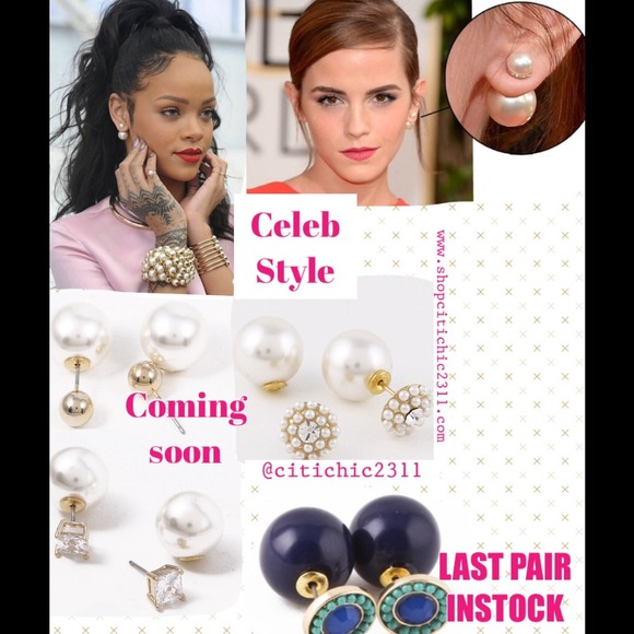 Jewelry - Double side Earring Last Pair Instock
