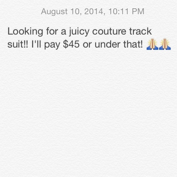 Juicy Couture!