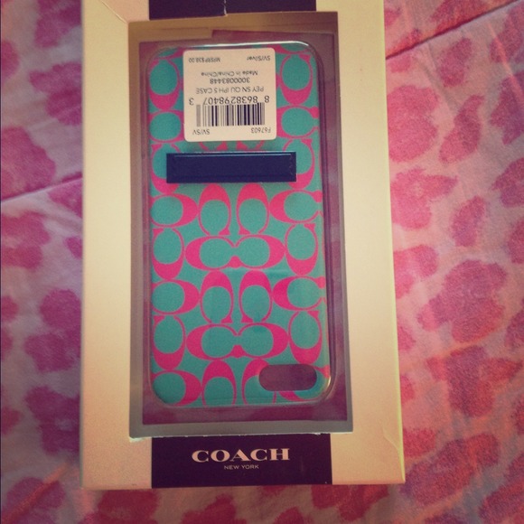 Coach iPhone 5 case, great condition