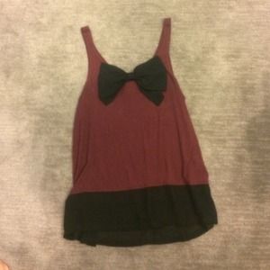 H&M bow tank top