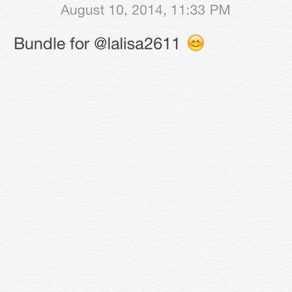 Bundle 😊
