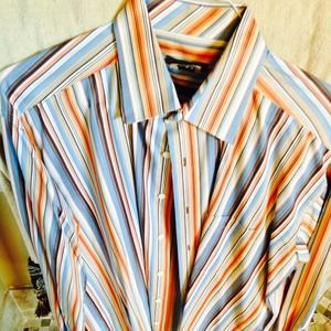 Johnston& Murphy Men's Large long-sleeve shirt