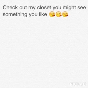 Check out my closet