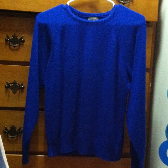 Royal blue sweater