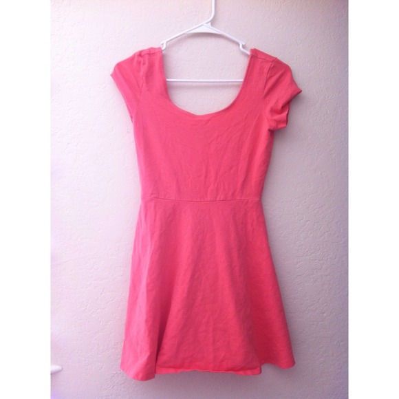 Coral Skater Dress - Picture 1 of 1