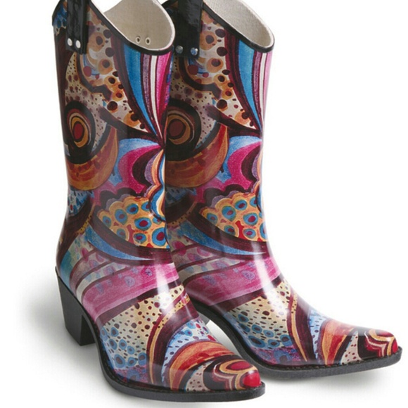 Cowboys rain boots