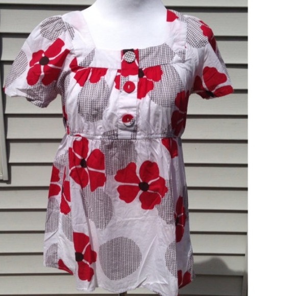 Sz 8 Petite Retro Top