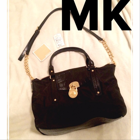 Michael Kors Nylon Slouchy Satchel
