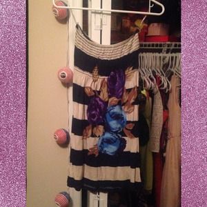 Strapless dress/shirt